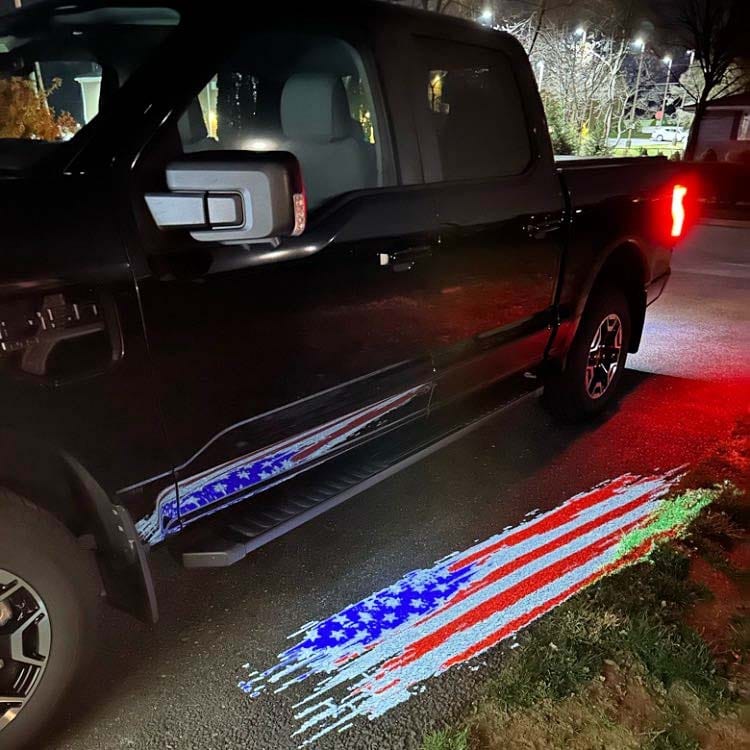 LED Side Mirror Projector Puddle Welcome Lights for Ford F150 RAPTOR - 2015-2026