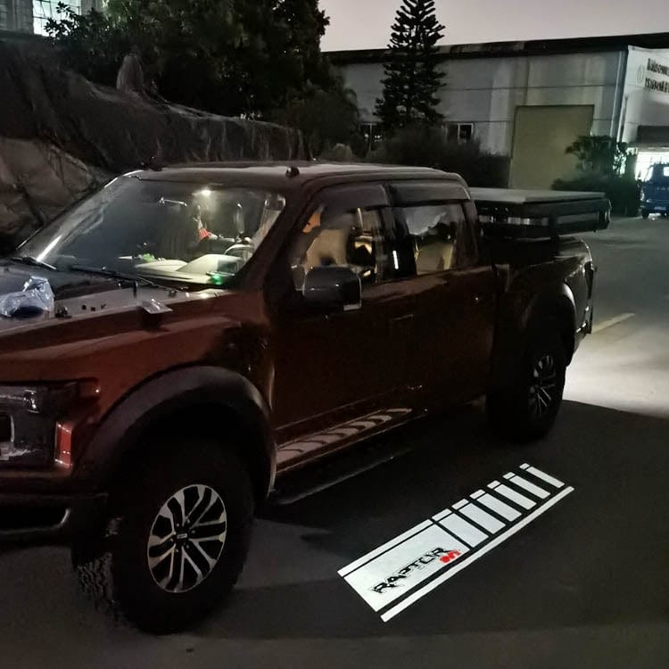 LED Side Mirror Projector Puddle Welcome Lights for Ford F150 RAPTOR - 2015-2026