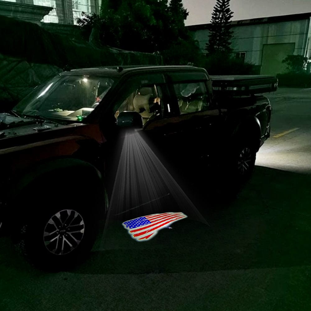 LED Side Mirror Projector Puddle Welcome Lights for Ford F150 RAPTOR - 2015-2026