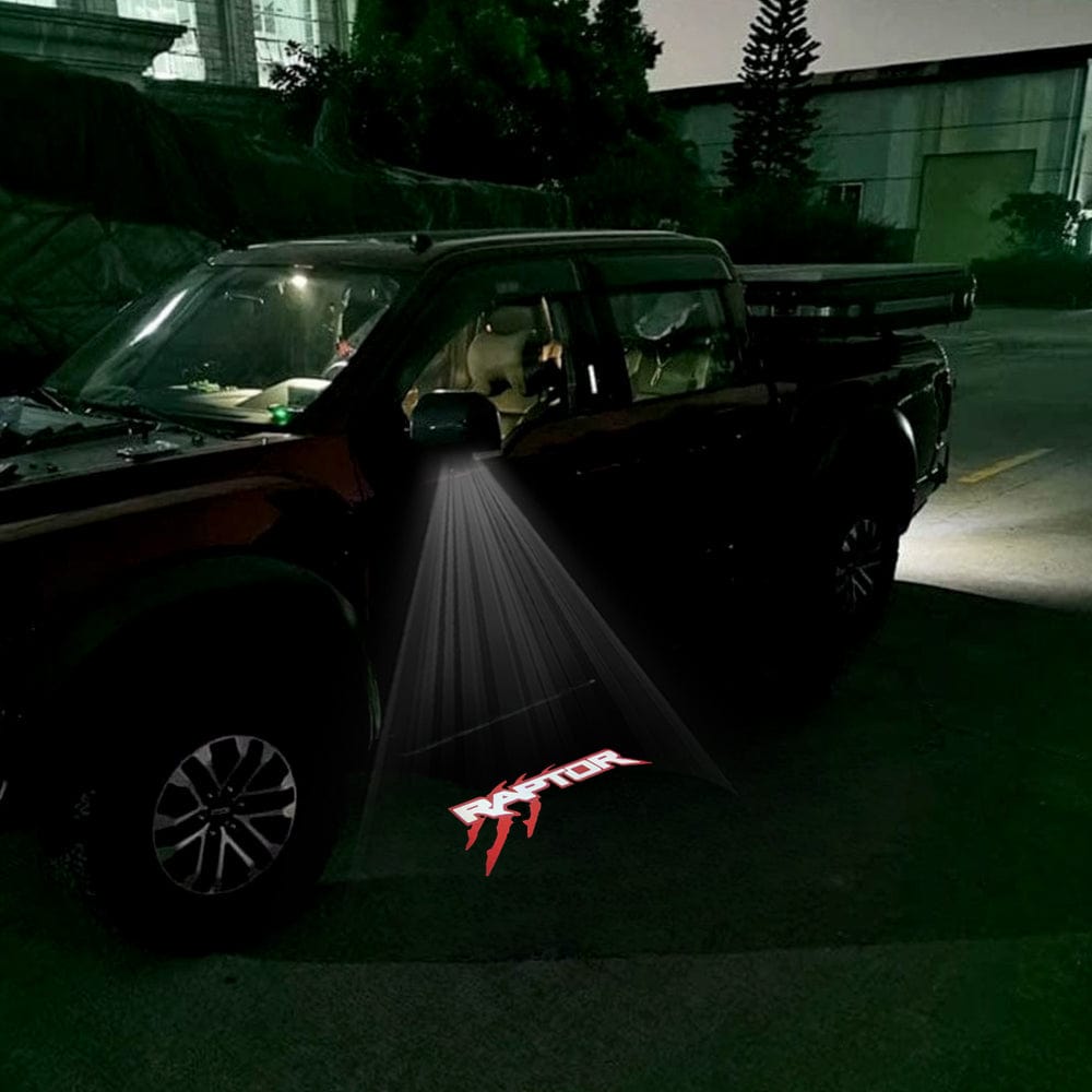 LED Side Mirror Projector Puddle Welcome Lights for Ford F150 RAPTOR - 2015-2026