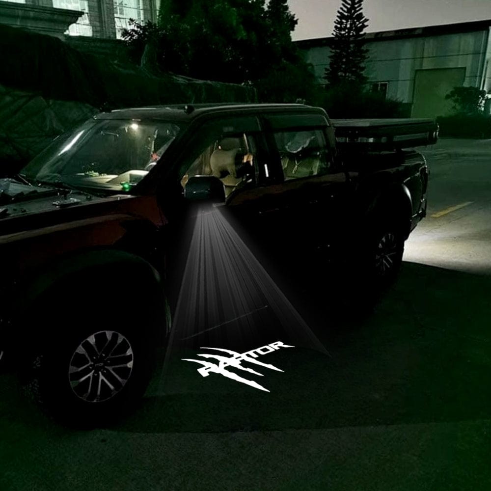 LED Side Mirror Projector Puddle Welcome Lights for Ford F150 RAPTOR - 2015-2026